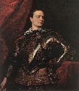 DYCK, Sir Anthony Van Portrait of a Young General dfgj oil painting picture wholesale